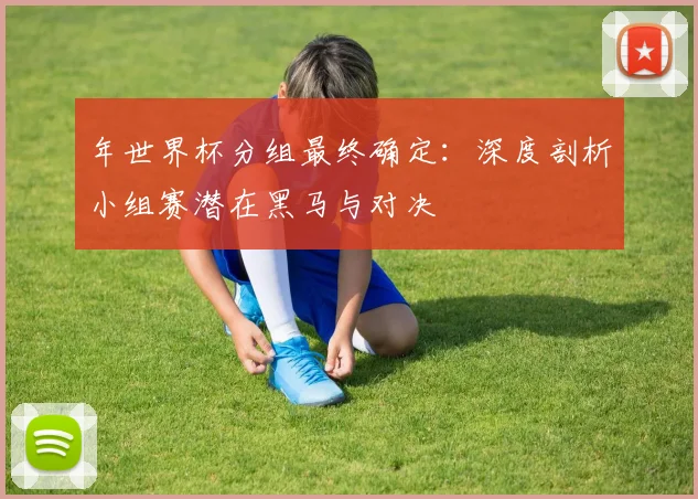 年世界杯分组最终确定:深度剖析小组赛潜在黑马与对决