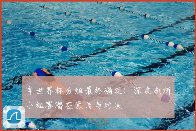 年世界杯分组最终确定:深度剖析小组赛潜在黑马与对决